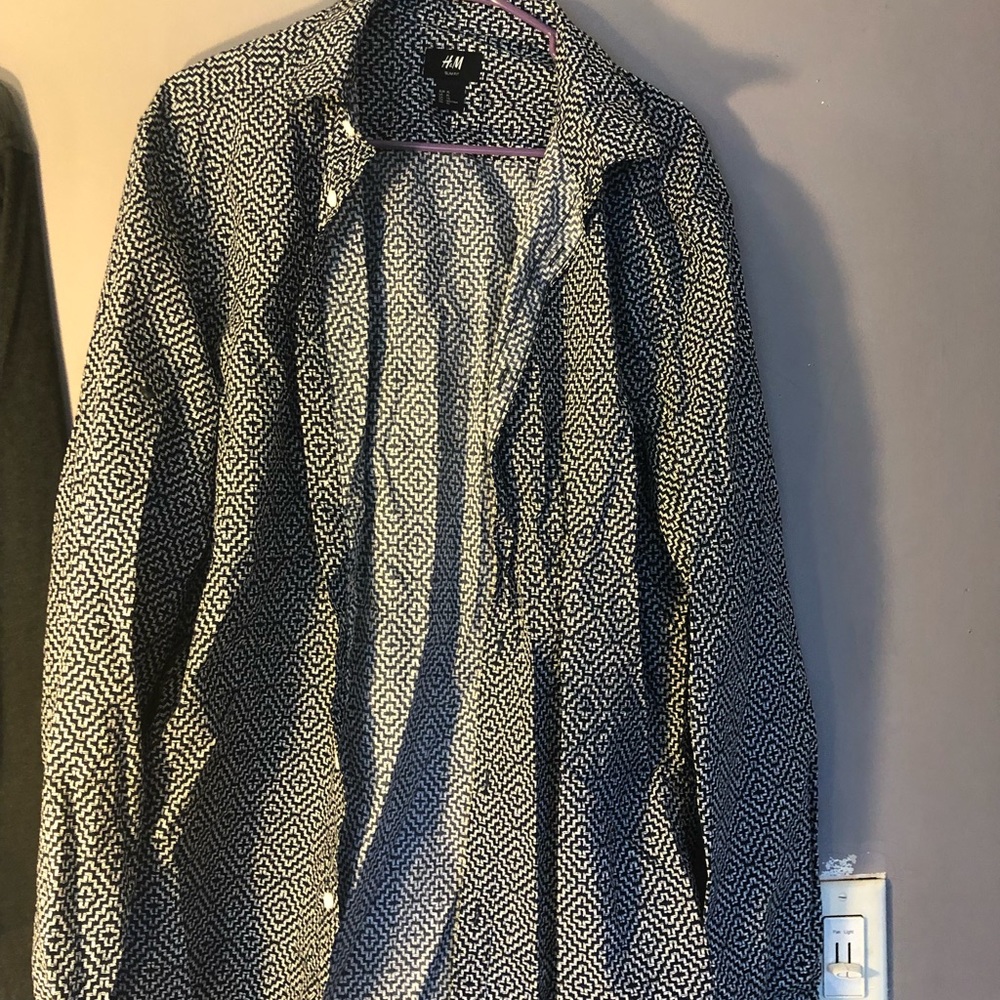 Men’s long sleeve dress shirt